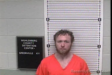 Mugshot of JAMES AARON YOUNG booked in Muhlenberg County, Kentucky on May 15, 2026
