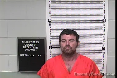 Mugshot of ADAM DALE WILSON booked in Muhlenberg County, Kentucky on May 15, 2026