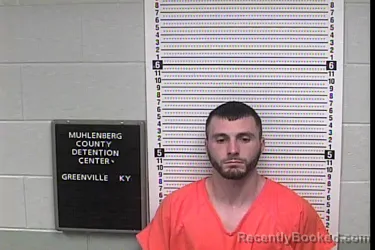 Mugshot of CODY LEE ELMS booked in Muhlenberg County, Kentucky on May 19, 2026