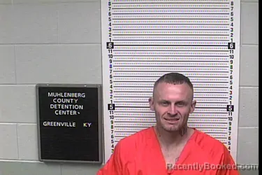 Mugshot of JUSTIN ALLEN WELLS booked in Muhlenberg County, Kentucky on May 19, 2026