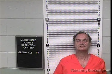 Mugshot of STEPHEN JAMES GREGORY booked in Muhlenberg County, Kentucky on May 20, 2026