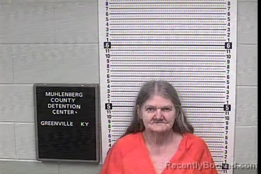 Mugshot of AVA NELL DAVIS booked in Muhlenberg County, Kentucky on May 21, 2026