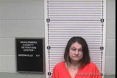 Mugshot of DAWN LASHELL RILEY booked in Muhlenberg County, Kentucky on May 21, 2026