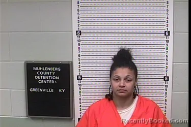 Mugshot of ONESHIA ANN WILLIE booked in Muhlenberg County, Kentucky on May 21, 2026