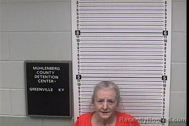 Mugshot of NANCY JEWEL BAGBY booked in Muhlenberg County, Kentucky on May 21, 2026