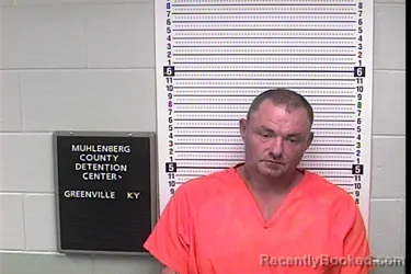 Mugshot of JOSHUA RYAN MARTIN booked in Muhlenberg County, Kentucky on May 21, 2026
