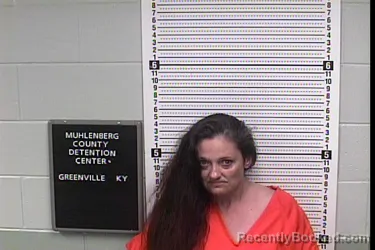 Mugshot of JAMIE LYNN RUSSELL booked in Muhlenberg County, Kentucky on May 25, 2026
