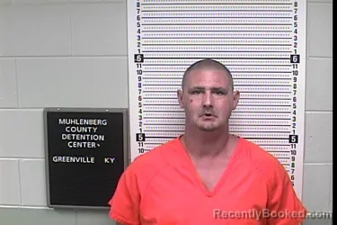 Mugshot of AARON THOMAS ROBERTSON booked in Muhlenberg County, Kentucky on June 2, 2026