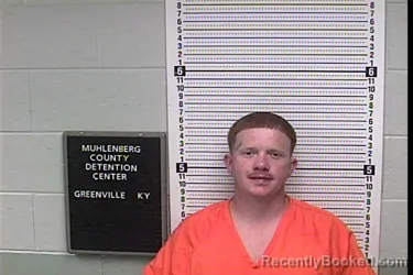 Mugshot of DUSTIN CHARLES DETALENTE booked in Muhlenberg County, Kentucky on June 12, 2026