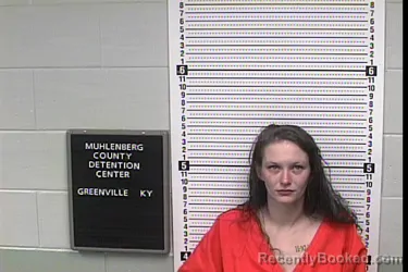 Mugshot of ELIZABETH MICHELLE BESHEAR booked in Muhlenberg County, Kentucky on June 14, 2026