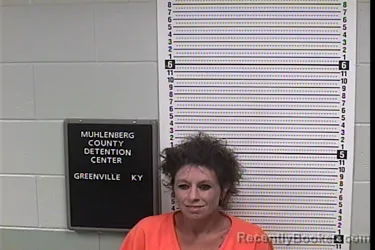 Mugshot of BRANDI JEAN HALLUM booked in Muhlenberg County, Kentucky on June 17, 2026