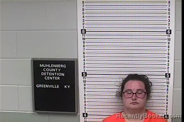 Mugshot of RANDI MARIE STEELE booked in Muhlenberg County, Kentucky on June 18, 2026