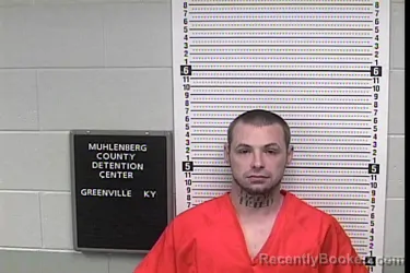 Mugshot of DANIEL LEE EDWARDS booked in Muhlenberg County, Kentucky on June 18, 2026