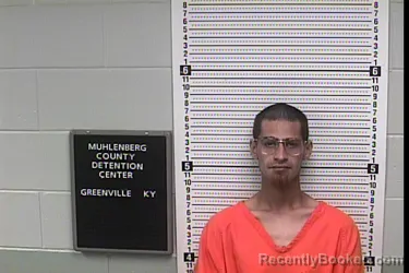 Mugshot of BLAKE THOMAS THOMASSON booked in Muhlenberg County, Kentucky on June 21, 2026