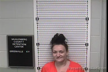 Mugshot of BRITTANY ROCHELLE VINCENT booked in Muhlenberg County, Kentucky on June 23, 2026