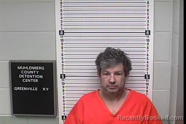 Mugshot of KEVIN MICHAEL SIMONE booked in Muhlenberg County, Kentucky on June 25, 2026
