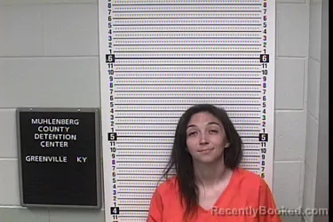 Mugshot of CELENA LYNN MCGEHEE booked in Muhlenberg County, Kentucky on June 25, 2026