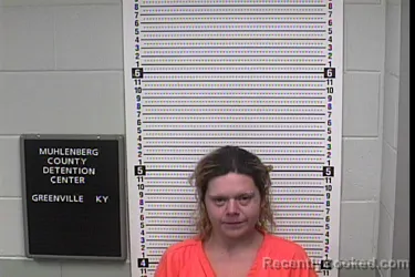 Mugshot of CARLEY S MESSAMORE booked in Muhlenberg County, Kentucky on June 27, 2026