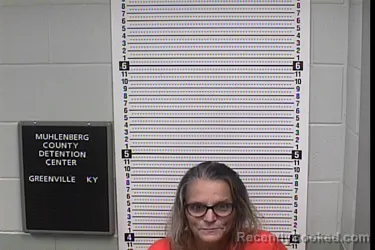 Mugshot of CHRYSTAL NELL GUNN booked in Muhlenberg County, Kentucky on July 4, 2026