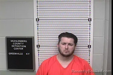 Mugshot of JEREMY HOLDON GRACE booked in Muhlenberg County, Kentucky on July 6, 2026