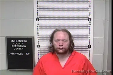 Mugshot of COREY GLENN NANNIE booked in Muhlenberg County, Kentucky on July 7, 2026
