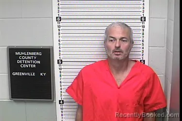 Mugshot of CHRISTOPHER KEITH DARITY booked in Muhlenberg County, Kentucky on July 7, 2026
