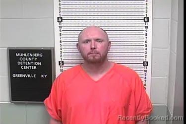 Mugshot of STEVEN SHANE WELLS booked in Muhlenberg County, Kentucky on July 9, 2026