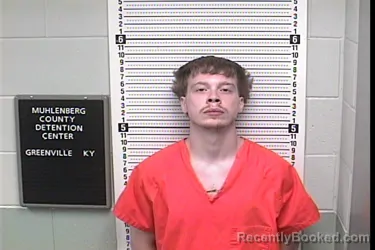 Mugshot of BRICEN WAYNE KEETON booked in Muhlenberg County, Kentucky on July 10, 2026