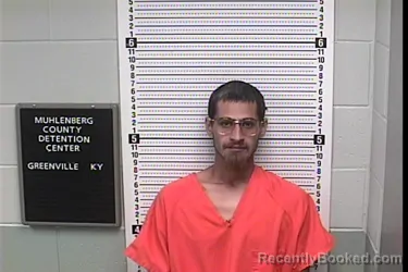 Mugshot of BLAKE THOMAS THOMASSON booked in Muhlenberg County, Kentucky on July 10, 2026