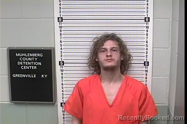 Mugshot of SHAUN ALLEN TAYLOR booked in Muhlenberg County, Kentucky on July 10, 2026