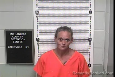 Mugshot of PENNY ELAINE MILEY booked in Muhlenberg County, Kentucky on July 12, 2026