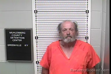 Mugshot of BARRY WAY RAY booked in Muhlenberg County, Kentucky on July 12, 2026