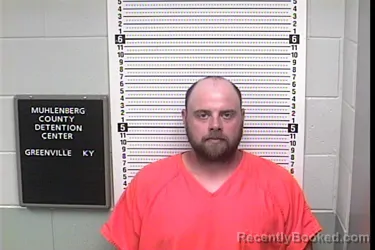 Mugshot of ETHAN THOMAS BALDWIN booked in Muhlenberg County, Kentucky on July 14, 2026