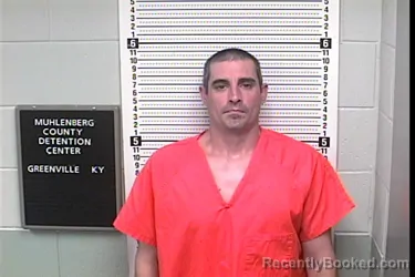 Mugshot of JOSHUA MATTHEW FRALEY booked in Muhlenberg County, Kentucky on July 27, 2026