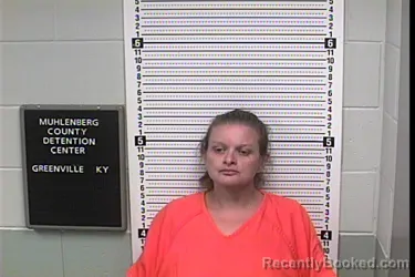 Mugshot of KIMBERLY DAWN MCDONALD booked in Muhlenberg County, Kentucky on July 29, 2026