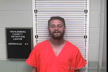 Mugshot of ETHAN WAYNE EWINGS booked in Muhlenberg County, Kentucky on July 31, 2026