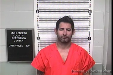 Mugshot of LORENZO CUEVAS RODRIGUEZ booked in Muhlenberg County, Kentucky on August 3, 2026