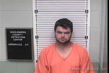 Mugshot of ANTHONY JAMES CAMPBELL booked in Muhlenberg County, Kentucky on August 3, 2026