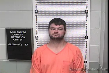 Mugshot of Anthony James Campbell booked in Muhlenberg County, Kentucky on August 4, 2026