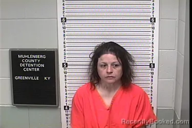 Mugshot of Kassi Joel Warren booked in Muhlenberg County, Kentucky on August 6, 2026