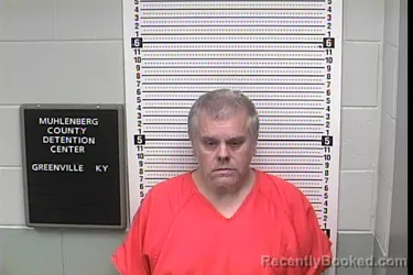 Mugshot of Scott Mitchell Meredith booked in Muhlenberg County, Kentucky on August 6, 2026