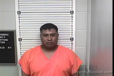 Mugshot of Antonio Cesareo Sotero booked in Muhlenberg County, Kentucky on August 14, 2026