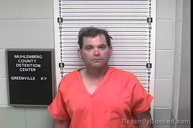 Mugshot of John Newton Welch booked in Muhlenberg County, Kentucky on August 16, 2026