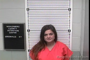 Mugshot of Kandi Lanae Marsala booked in Muhlenberg County, Kentucky on August 17, 2026