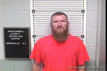 Mugshot of William Coby Howton booked in Muhlenberg County, Kentucky on August 21, 2026