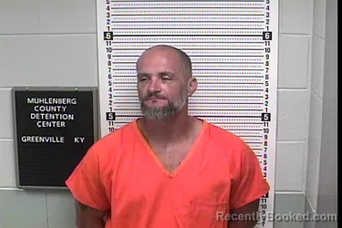 Mugshot of Wayne Leroy Browning booked in Muhlenberg County, Kentucky on August 23, 2026