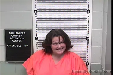 Mugshot of Miranda Jean Bunch booked in Muhlenberg County, Kentucky on August 23, 2026
