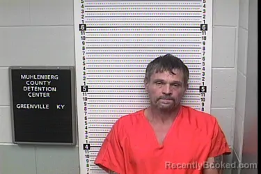 Mugshot of David Roosevelt Love booked in Muhlenberg County, Kentucky on August 25, 2026