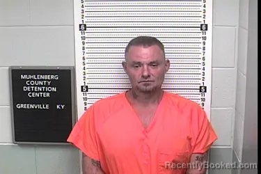 Mugshot of Joshua Ryan Martin booked in Muhlenberg County, Kentucky on August 26, 2026