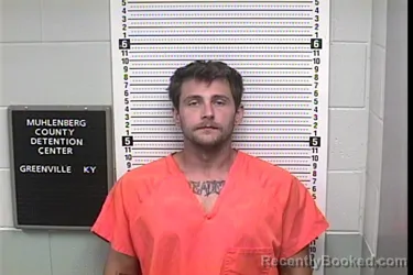 Mugshot of Greggory Kyle Stewart booked in Muhlenberg County, Kentucky on September 2, 2026
